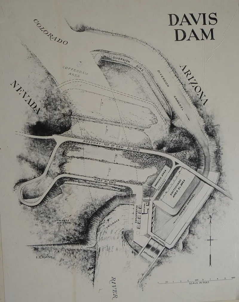 Davis Dam, photograph 3