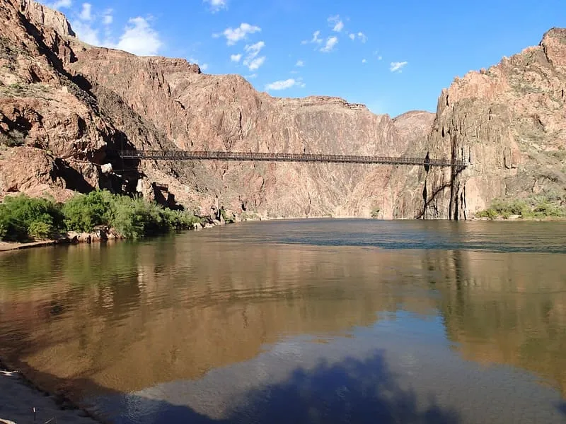 Kaibab Trail Suspension Bridge, photograph 2