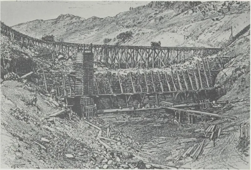 Walnut Grove Dam, photograph 2